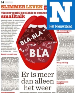 Nieuwsblad-artikel over Smalltalk survival